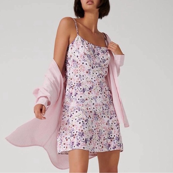 Aritzia Dresses & Skirts - Aritzia Sunday Best Sz S Jackson Floral Mini Dress